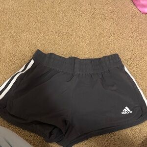 Adidas Women's Charcoal Athletic Shorts